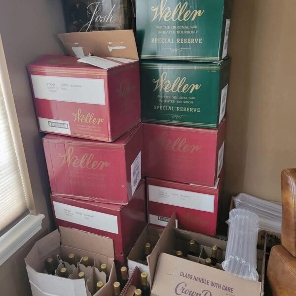 quality Weller whiskey pallets liquidation