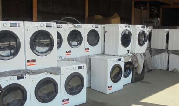 Washing machine pallet liquidation and Wholesale